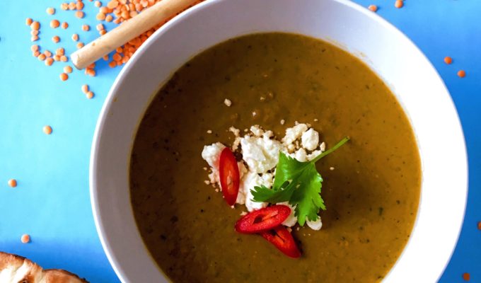 Silence & South-Asian Inspired Lentil Soup